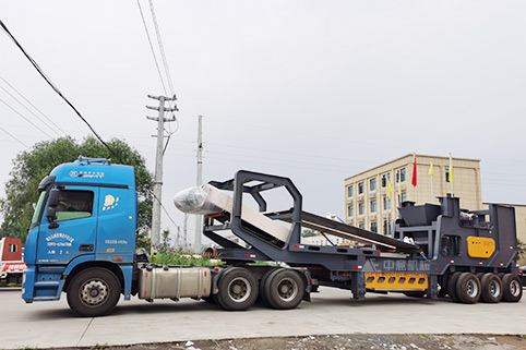 移動顎式破碎機發(fā)往哥倫比亞，助力客戶完成砂石生產(chǎn)線項目